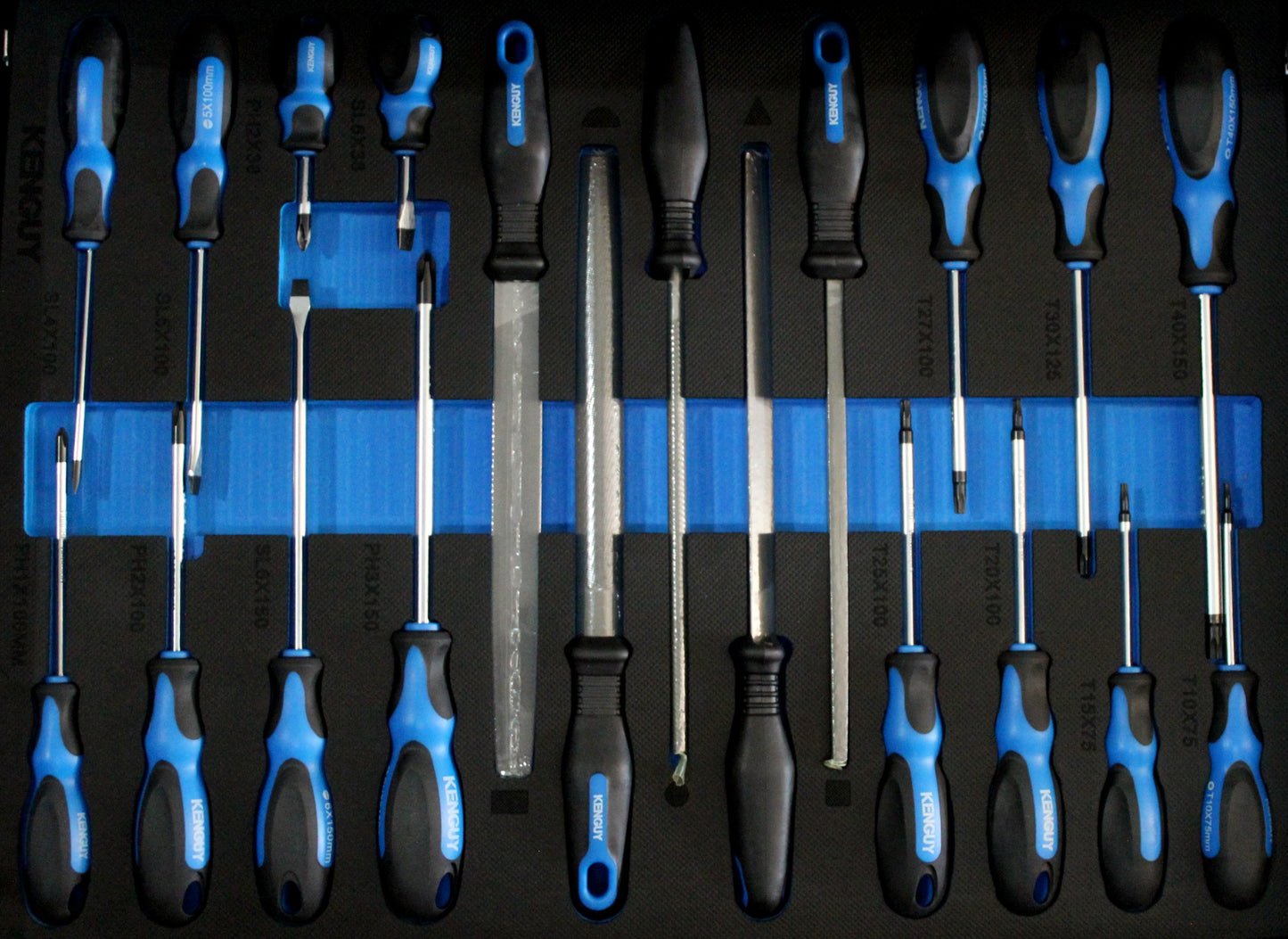 KenGuy Black Tool Trolley — Complete 155-Piece Toolkit
