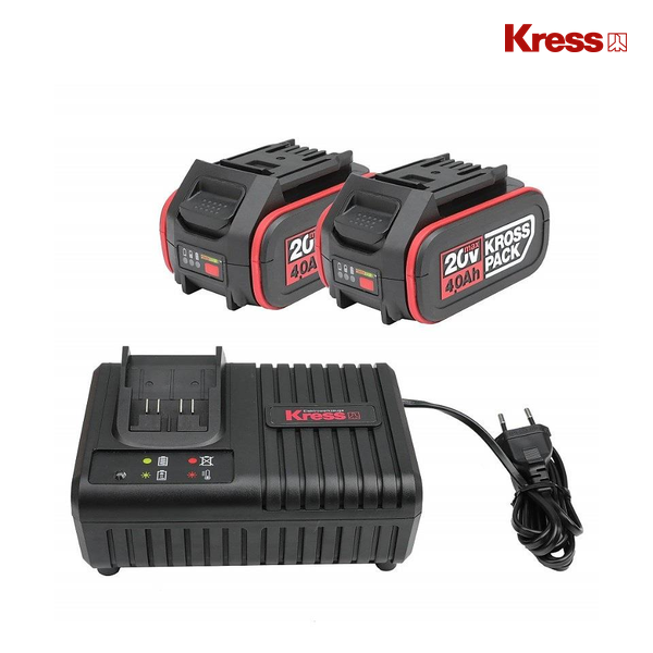 KRESS 4Ah Battery 20V 6A Charger Kit