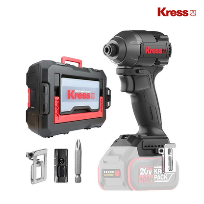 KRESS 1/4 Impact Driver 20V BL 230Nm 4 Mode TOOL ONLY