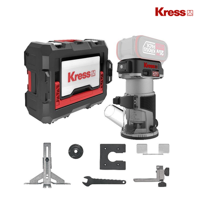 KRESS 14 Edge Router 20V BL TOOL ONLY