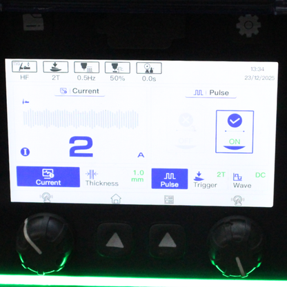 JAVWELD TIG KT230 AC/DC LCD Screen Welder