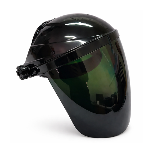 Pioneer One Piece Face Shield HX Premium – Green Shade 5
