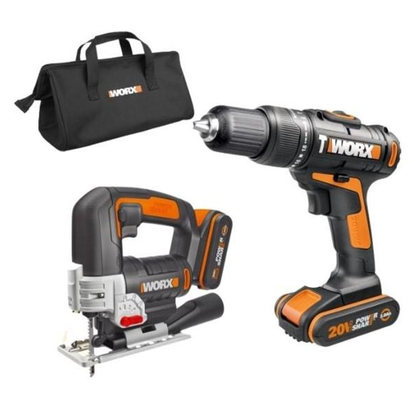 WORX Impact Drill & Jigsaw 20V KIT - main image