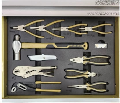 KenGuy Khaki Tool Trolley — Complete 155-Piece Toolkit