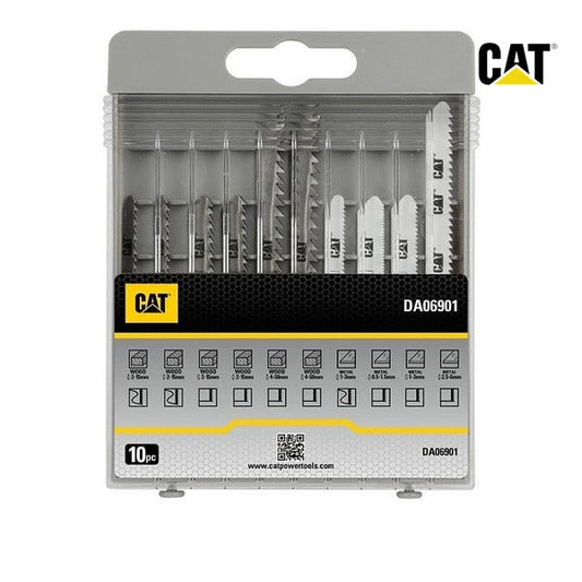 CAT 10pcs Jigsaw Blades wood metal basic