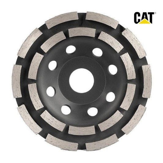 CAT Diamond Concrete Grinding Disc Double Row 125mm x 22mm