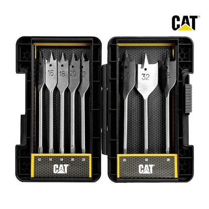 CAT Flat Bit Wood 152mm Set 8pcs