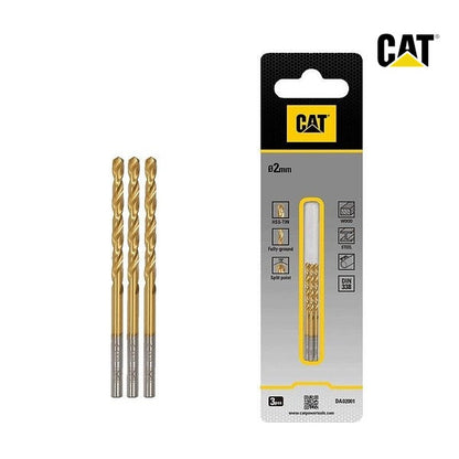 CAT HSS Drill bit 2 x 49mmPack3
