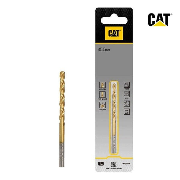 CAT HSS Drill bit 5.5 x 93mmPack1