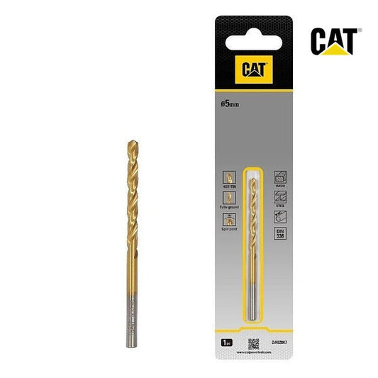 CAT HSS Drill bit 5 x 86mmPack1