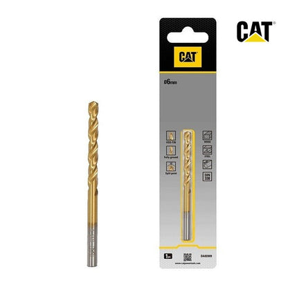 CAT HSS Drill bit 6 x 93mmPack1