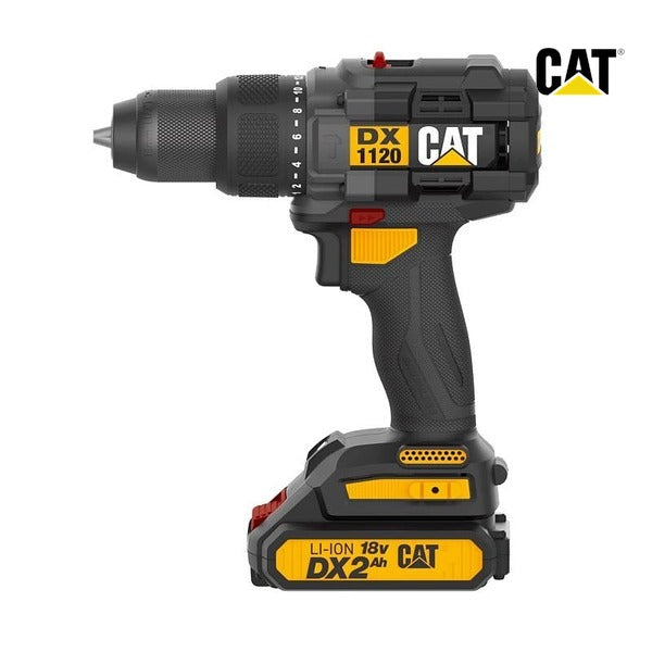 CAT Impact Drill BL 65Nm 18V KIT 2X2.0Ah Charger