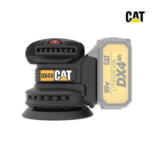 CAT Orbital Sander BL 125mm 18V TOOL ONLY