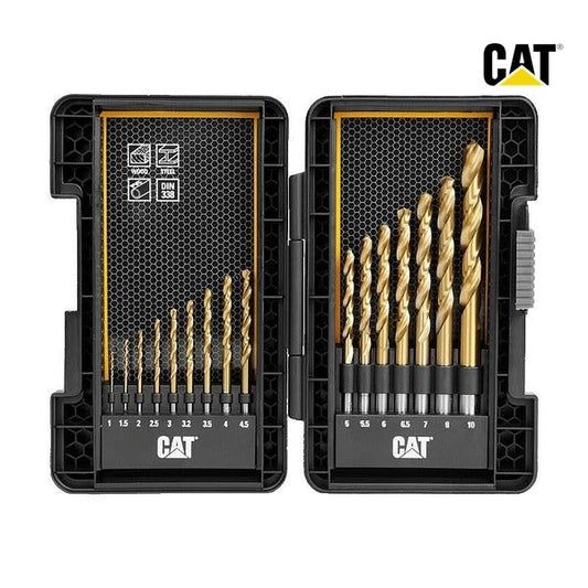 CAT Titanium Costed Drill Bit Set 16pc