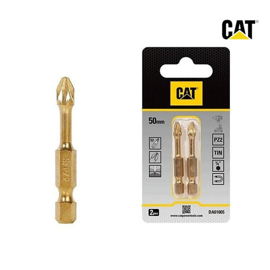 CAT Torsion Impact Screwdriver Bits PZ2Pack2 50mm