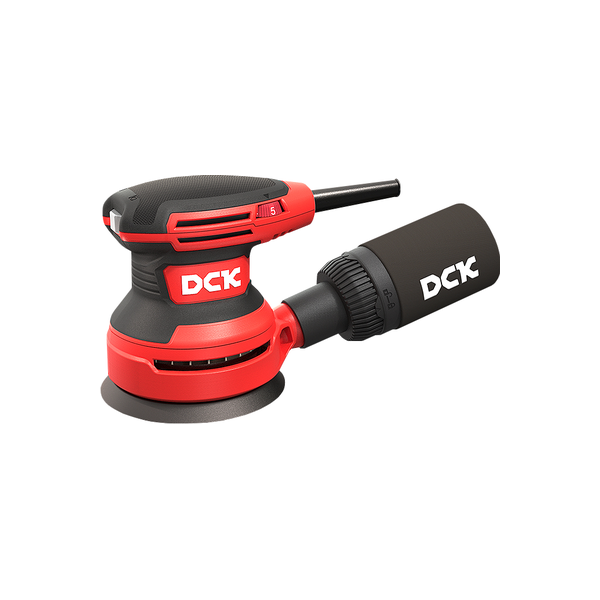 SANDER ORBITAL RANDOM 5 IN 380W DCK - 125MM VELCRO PAD