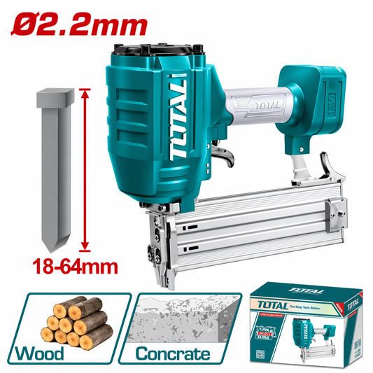 TOTAL Air Concrete Nailer 18–64mm