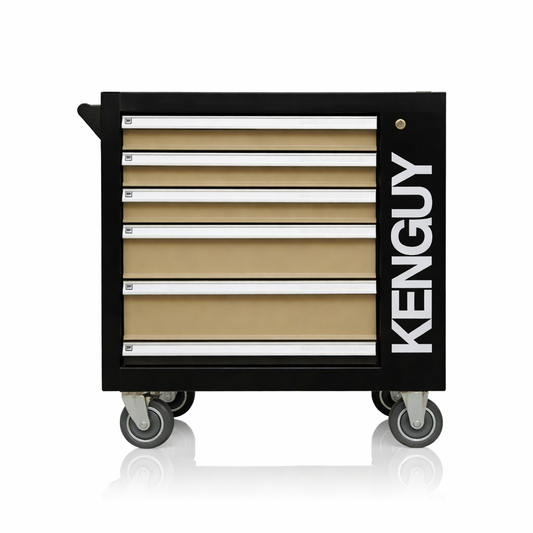 KenGuy Khaki Tool Trolley — Complete 155-Piece Toolkit