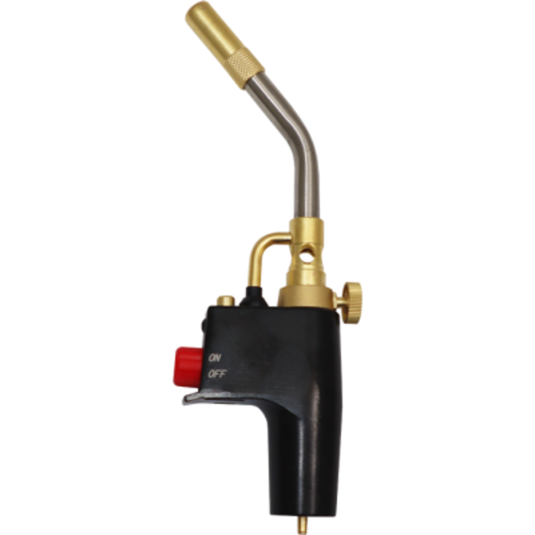 Gas blow torch MAPP and propane auto ignition brass Bernzomatic type