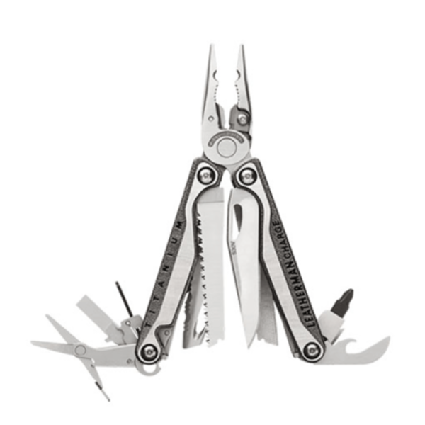 Leatherman Charge TTi multi-tool with black nylon pouch