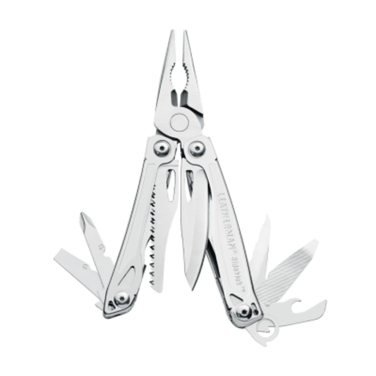 Leatherman Sidekick multi-tool with black nylon pouch