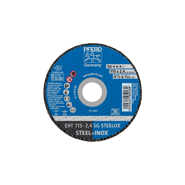 Pferd SG Inox Cutting Disc 115 x 2.4 x 22mm