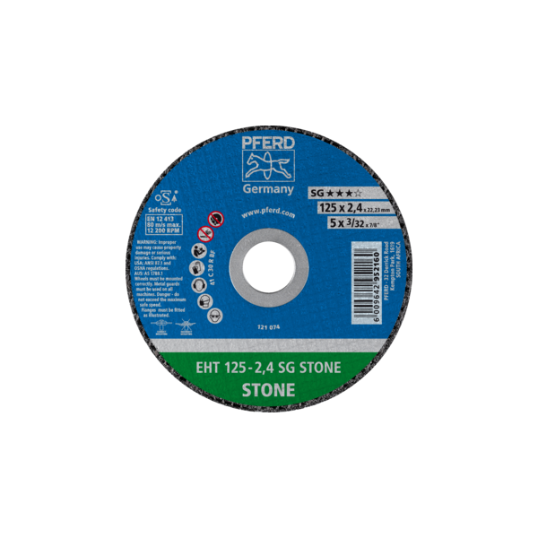 Pferd SG Masonry Cutting Disc 125 x 2.4 x 22mm