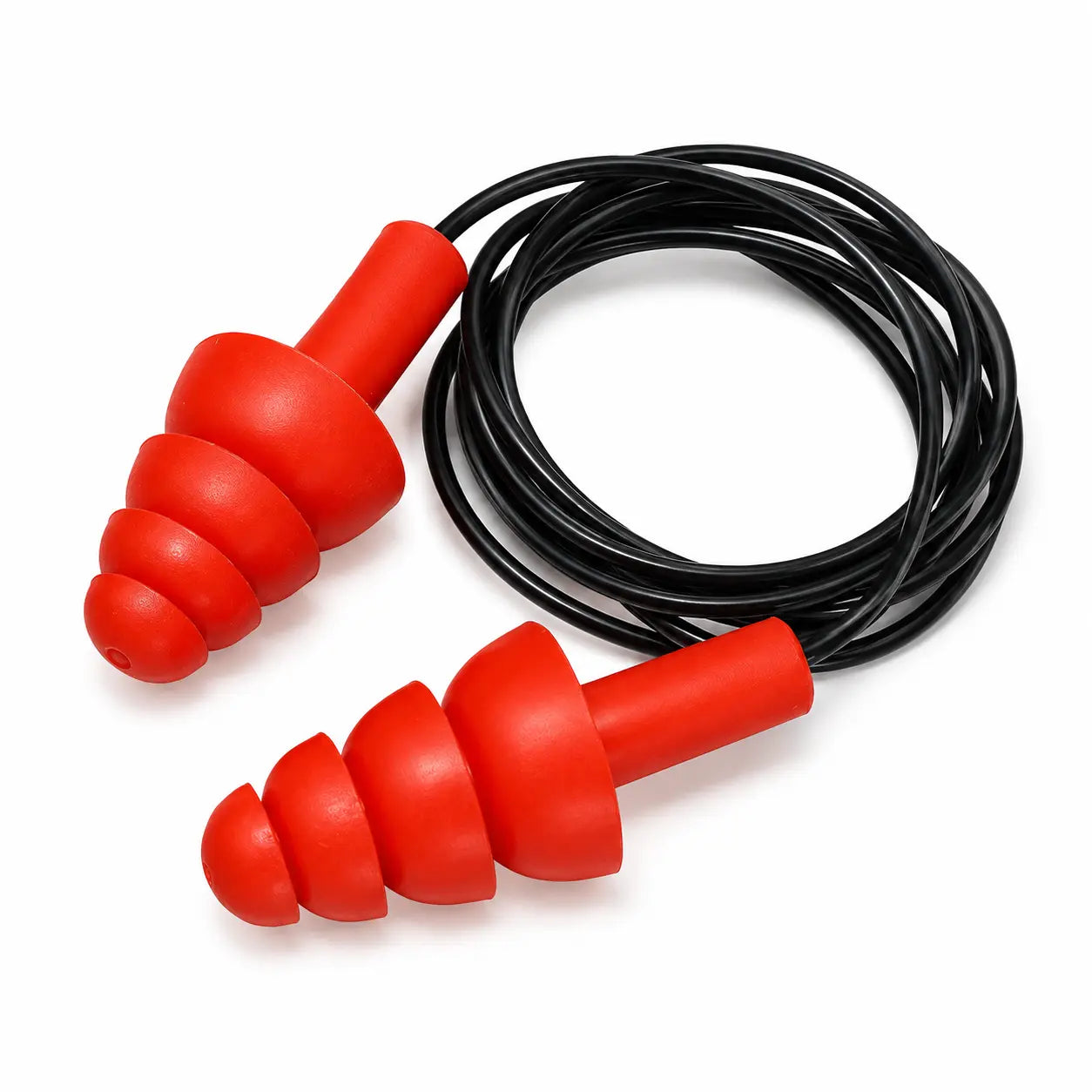 Pinnacle EXtreme 4-Flange Reusable Corded Earplugs