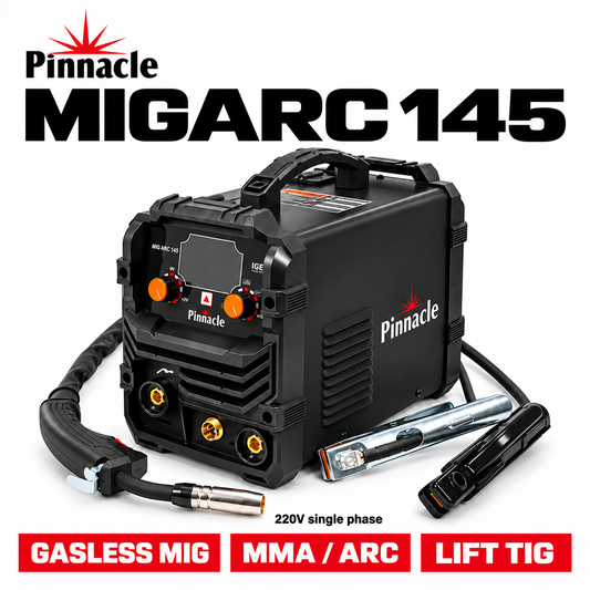 Pinnacle MIGARC 145 — Gasless MIG / MMA Welding Machine