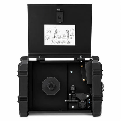 Pinnacle MIGARC 145 wire-feed compartment and spool holder
