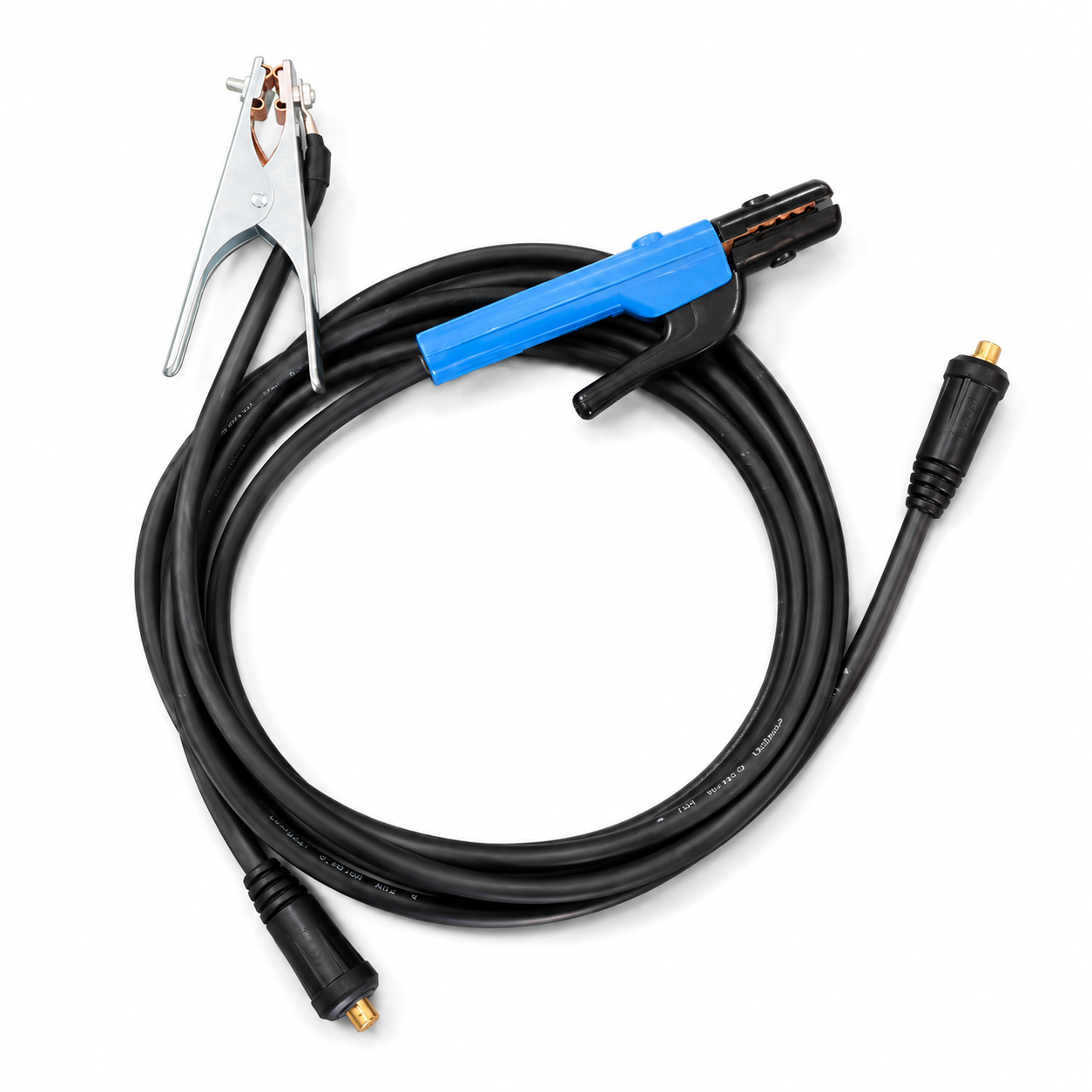 Earth clamp lead and electrode holder lead supplied with the Pinnacle PROTIG AC/DC 200