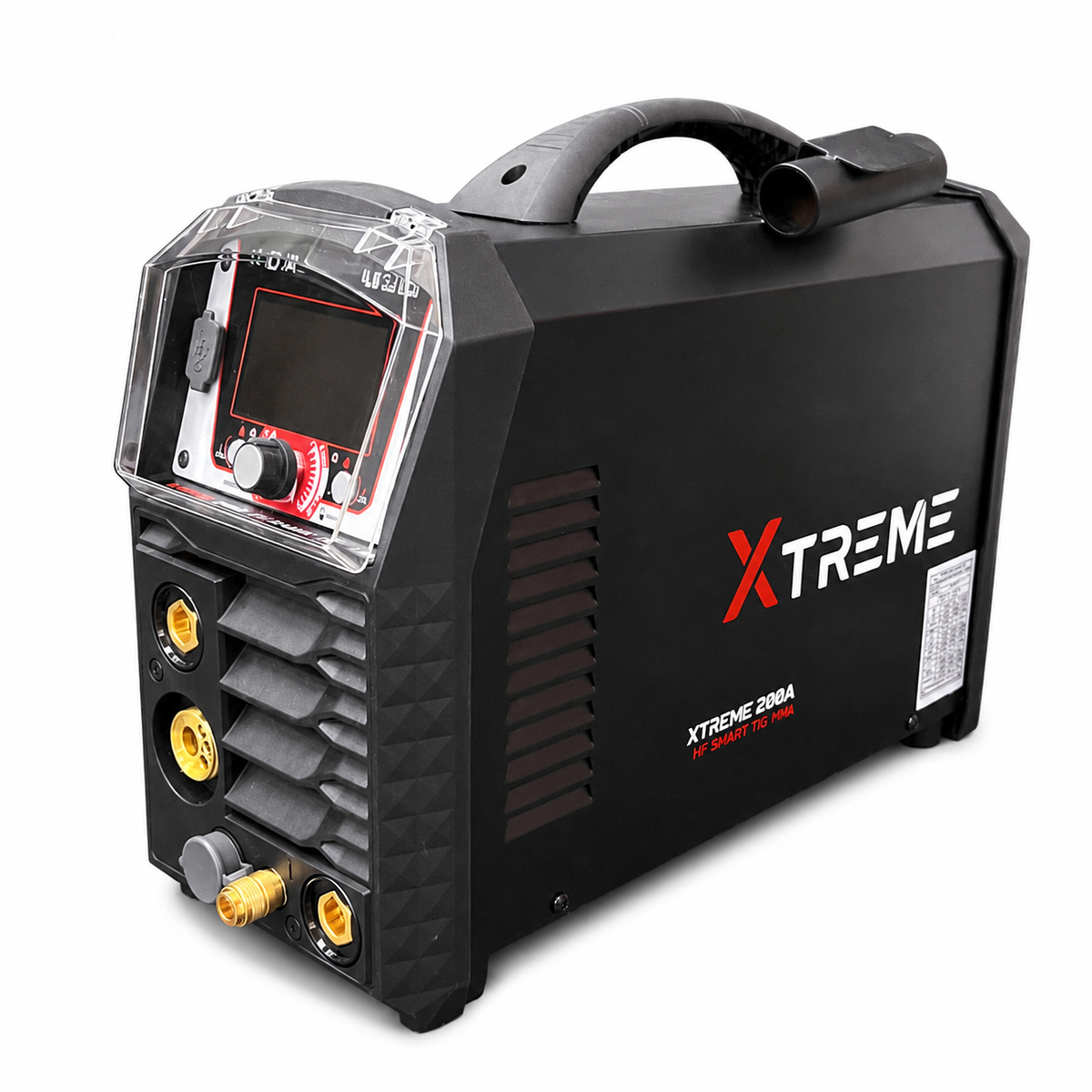 Pinnacle Xtreme Smart 200A multi-process welder three-quarter view