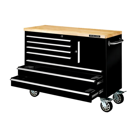 Stallion Tools Tool Trolley/Workbench Black