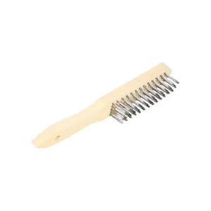 Five-row wire brush included in the welding combo