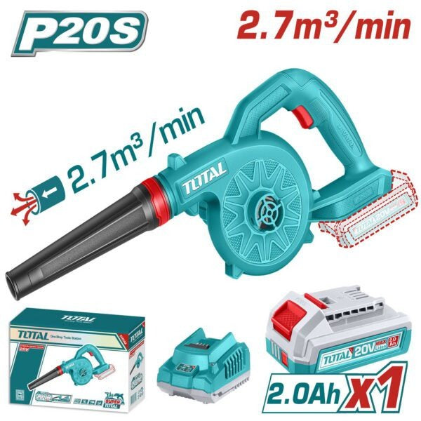 Total 20V Blower 2X2AH+ 2AH Charger