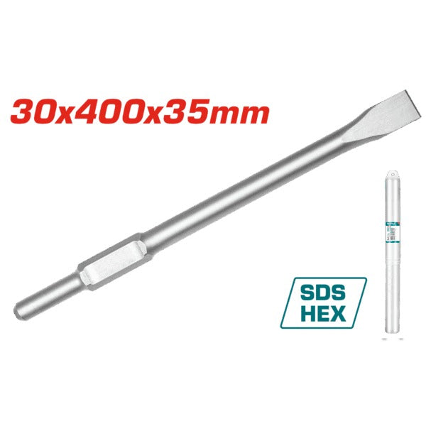 Total Breaker 16kg Chisel Flat 30×400
