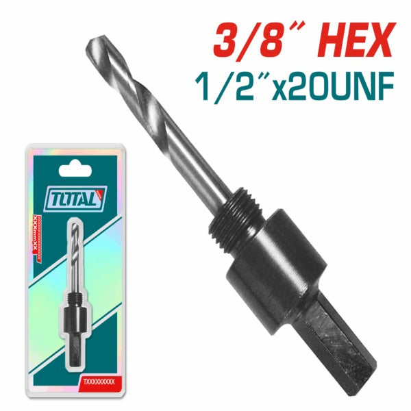 Total Holesaw Arbor 14mm/30mm