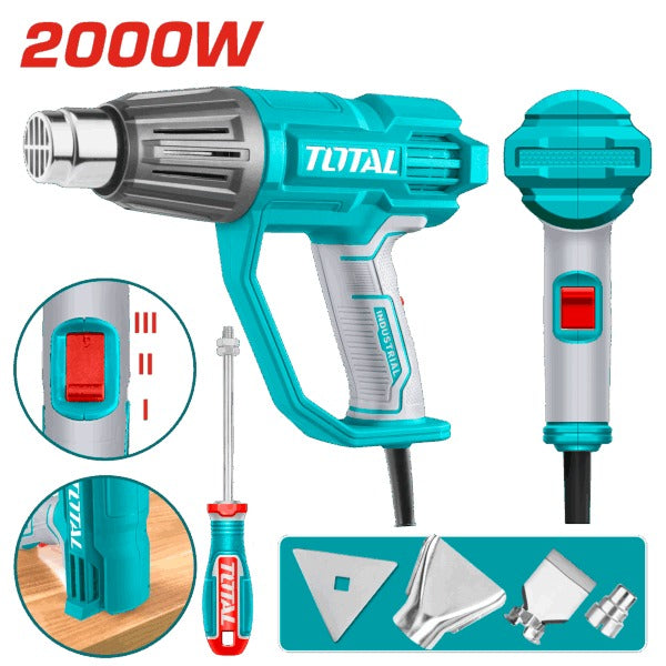 Total 220V Heat Gun 50/450/550 Deg 2000W