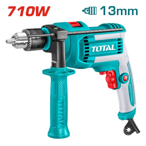 Total 220V Impact Drill 13mm 710W