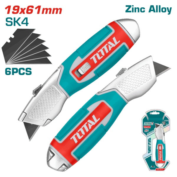 Total Knife Utility Zinc Alloy Body