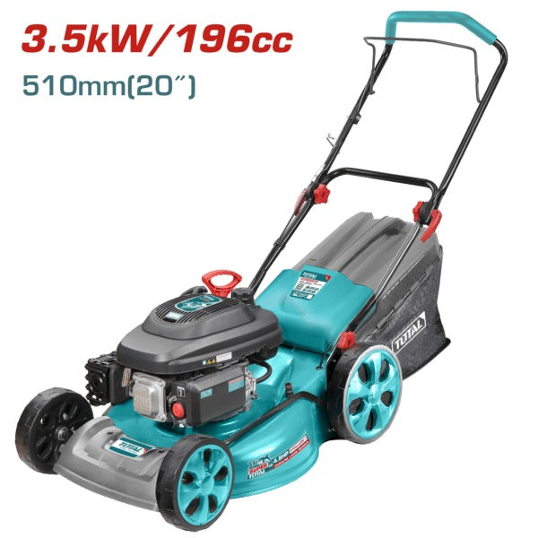 Total Garden Lawn Mower Petrol 196cc