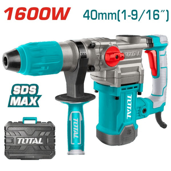 Total 220V Rotary hammer 1600w 10J SDS-MAX