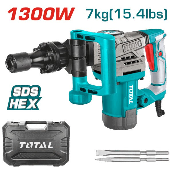 Total 220V BREAKER Chipper 7KG 20J 1300W