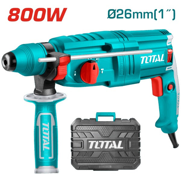 Total 220V Rotary Hammer 800W 26mm