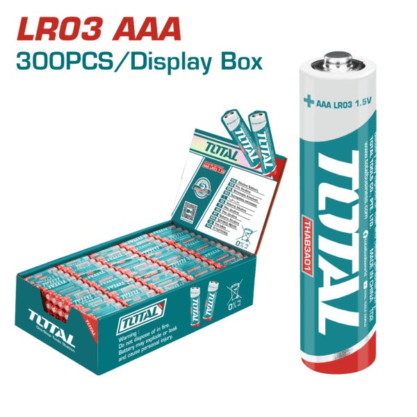 Total Battery AAA 4Pk Alkaline
