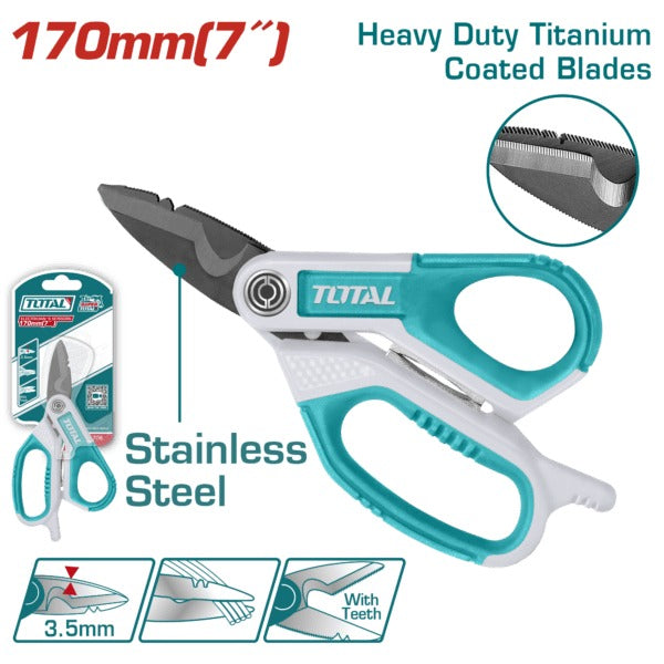 Total Scissors Electricians – 170mm