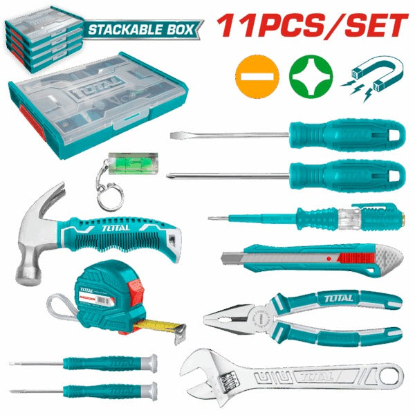Total Tool Set 11Pcs Diy