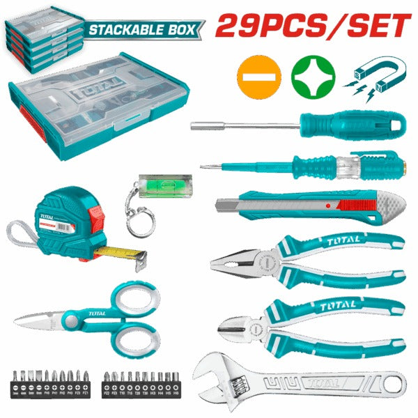 Total Tool Set 29 Pcs Diy