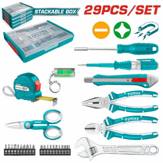Total Tool Set 29 Pcs Diy