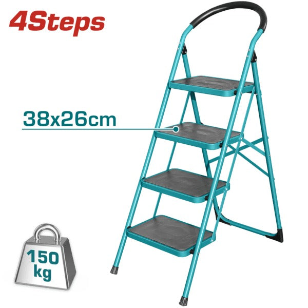 Total Ladder – 4 Step Steel 150kg